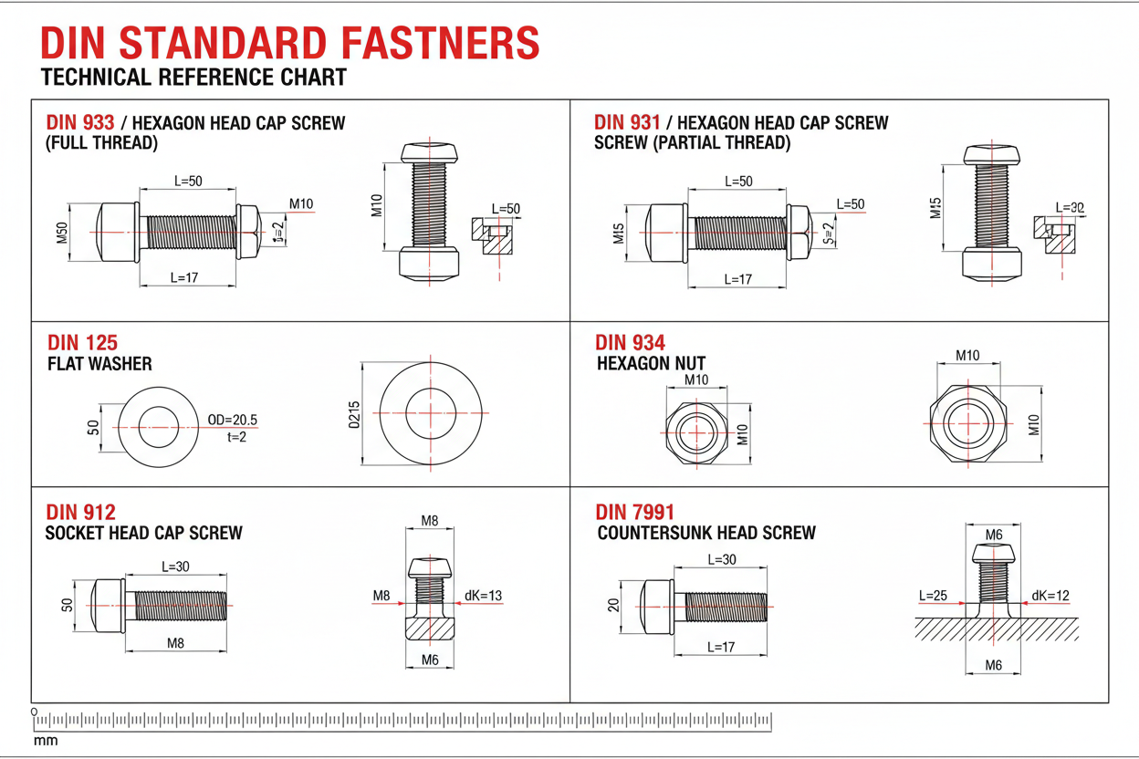 Metric Fastener  DIN Standard