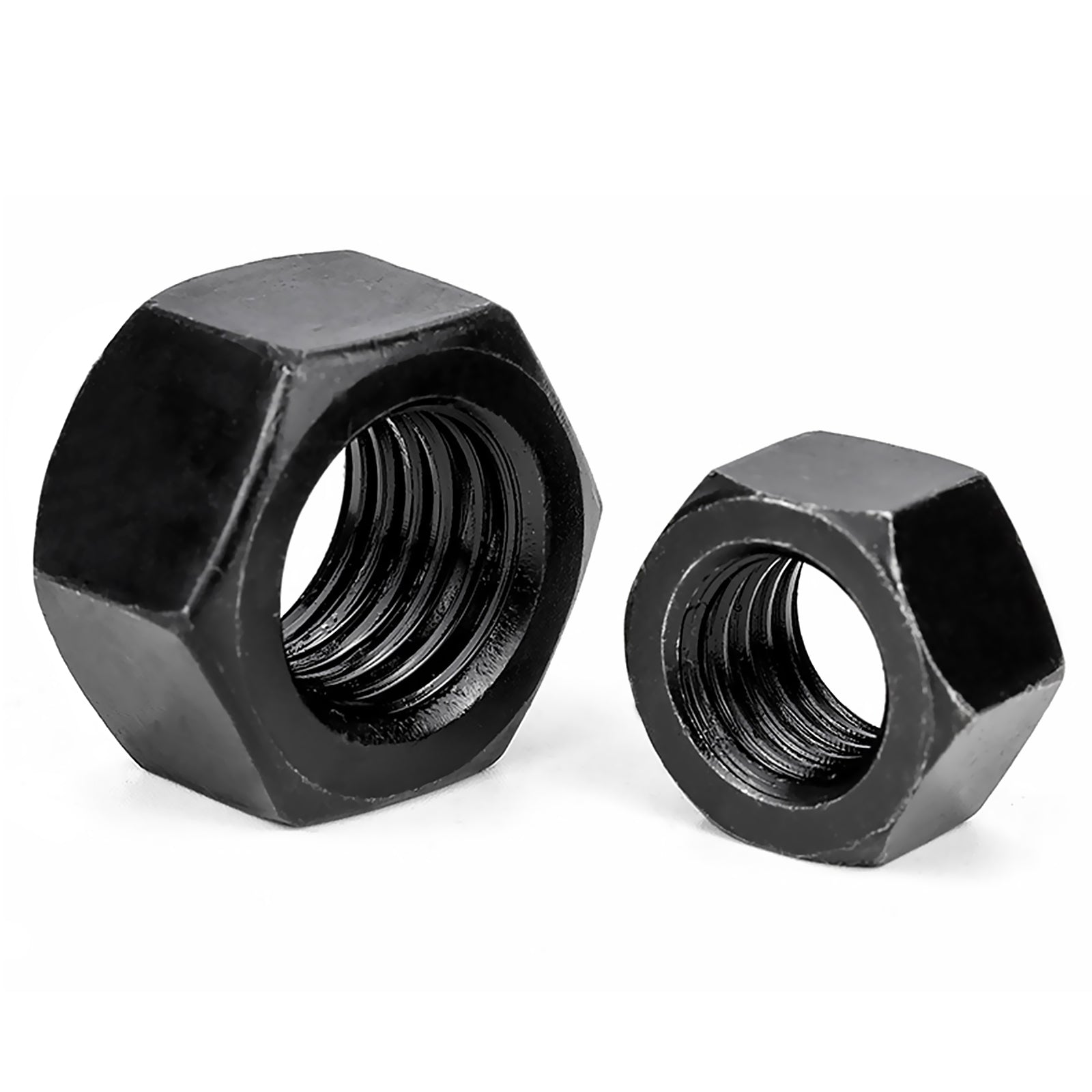M10-1.5 Black Hex Nut 304/A2 Stainless Steel DIN934 – JIT-Fastener