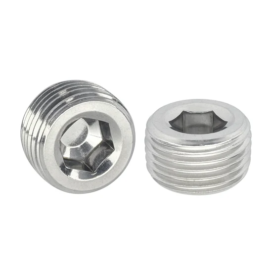 M20-1.5 Threaded Plugs 304 Stainless Steel DIN906 (100pcs/Pkg)