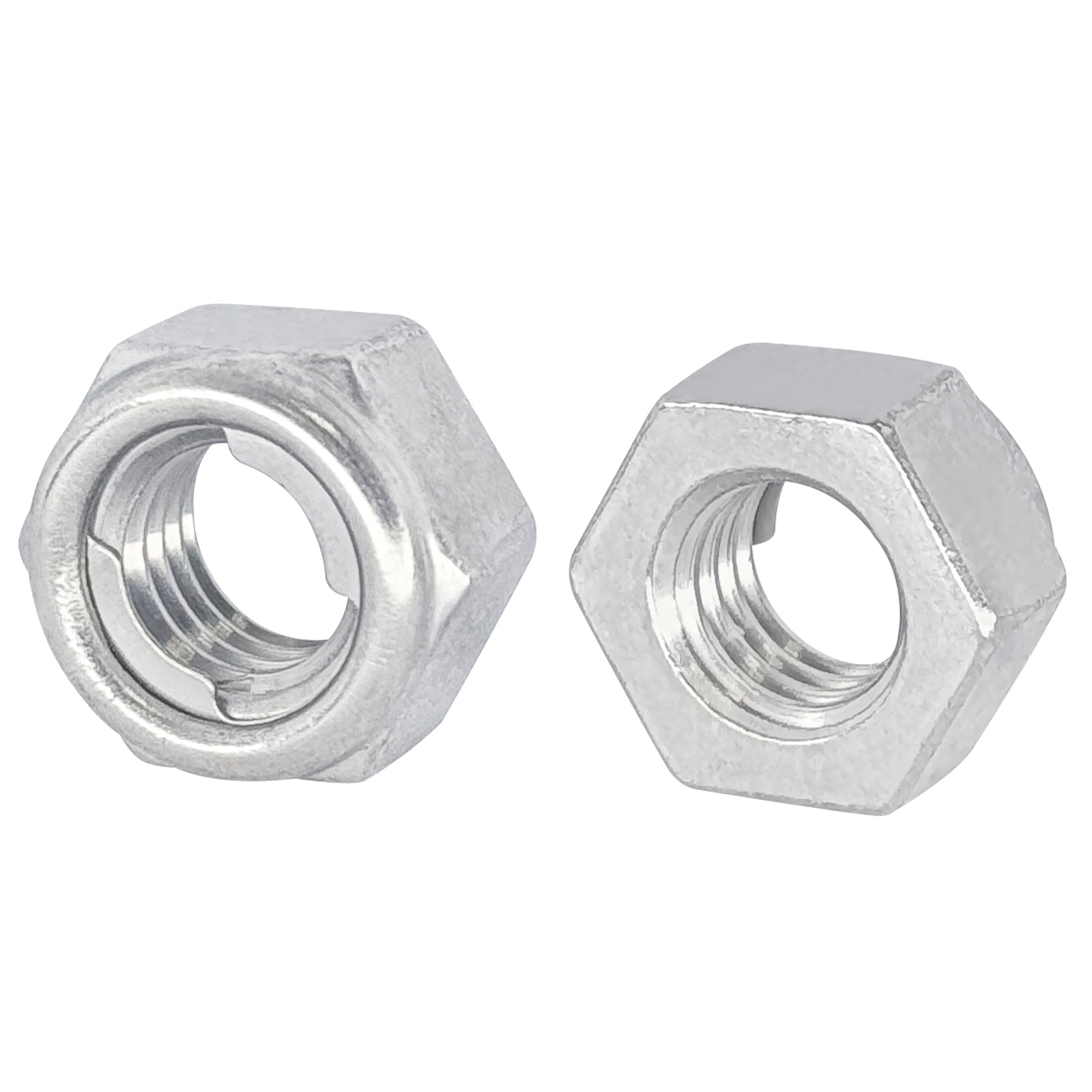 M5-0.8 Prevailing Torque Type Hexagon Nut with Two-piece Metal (Type M ...