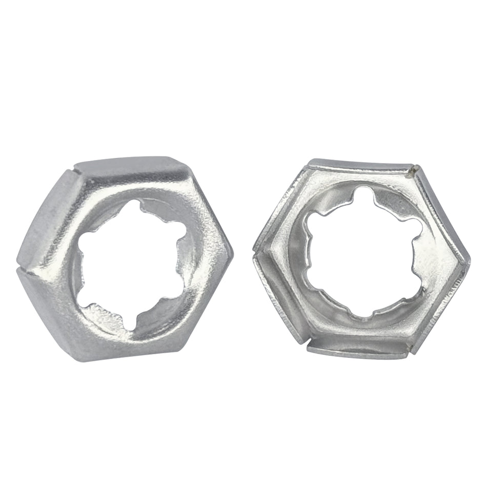 M10 Self-Locking Counter Nut 304 Stainless Steel DIN7967 (5000pcs/Pkg)