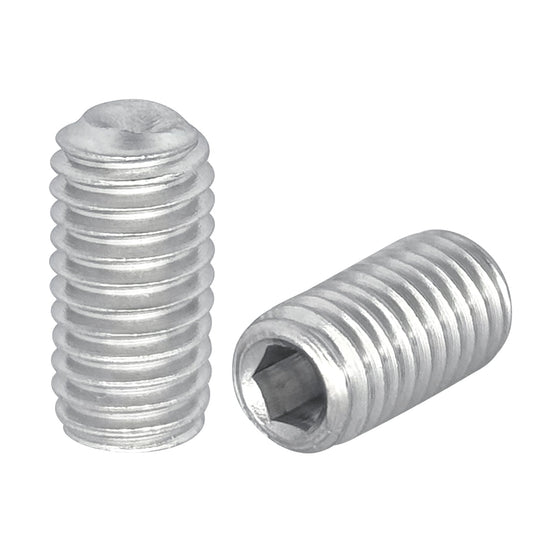 #10-24*1/2 Cup-Point Set Screw 304 Stainless Steel ANSI B18.3  (6000pcs/Pkg)