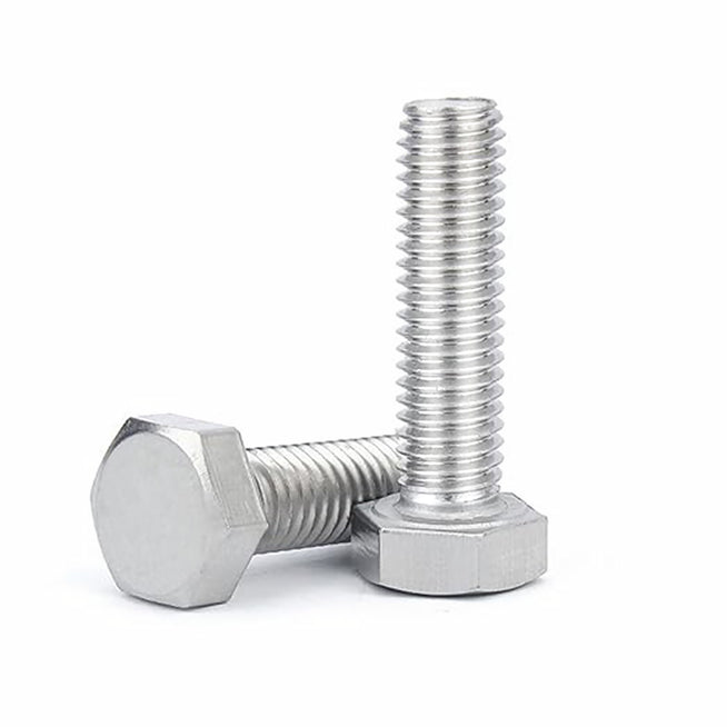 316 Stainless Steel Hex Head Screw 5/16-18*3, Partially Threaded, 1900pcs/Pack