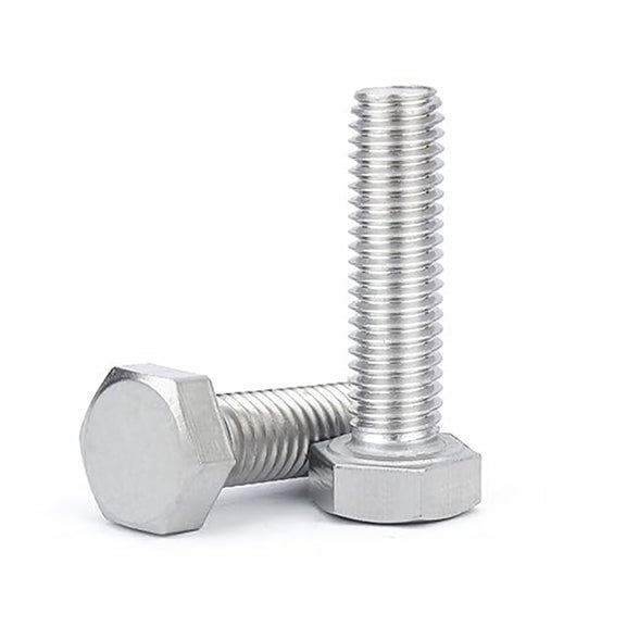 316 Stainless Steel Hex Head Screw 1/4-20*2, Partially Threaded, 2100pcs/Pack