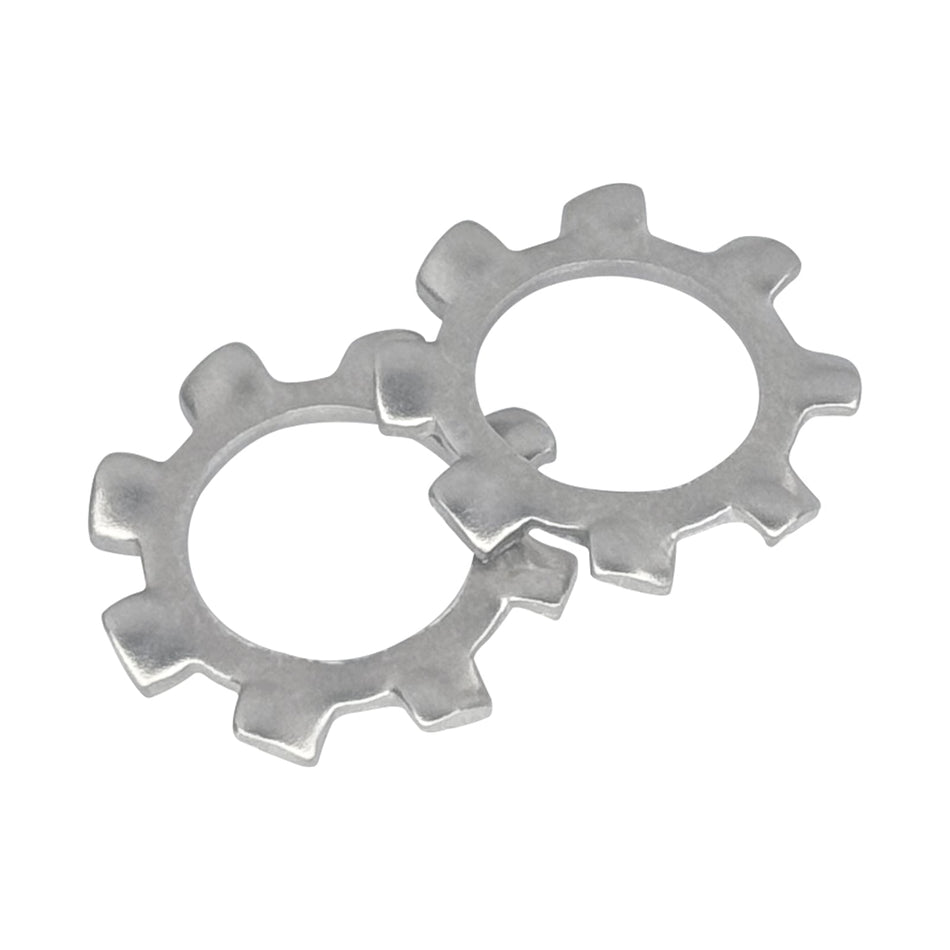 M6 External Tooth Lock Washer 304 Stainless Steel DIN6797A (10000pcs/Pkg)