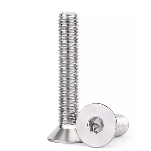 M16-2 X 75  Socket Flat Head Cap Screw 316 Stainless Steel DIN7991 (100pcs/Pkg)