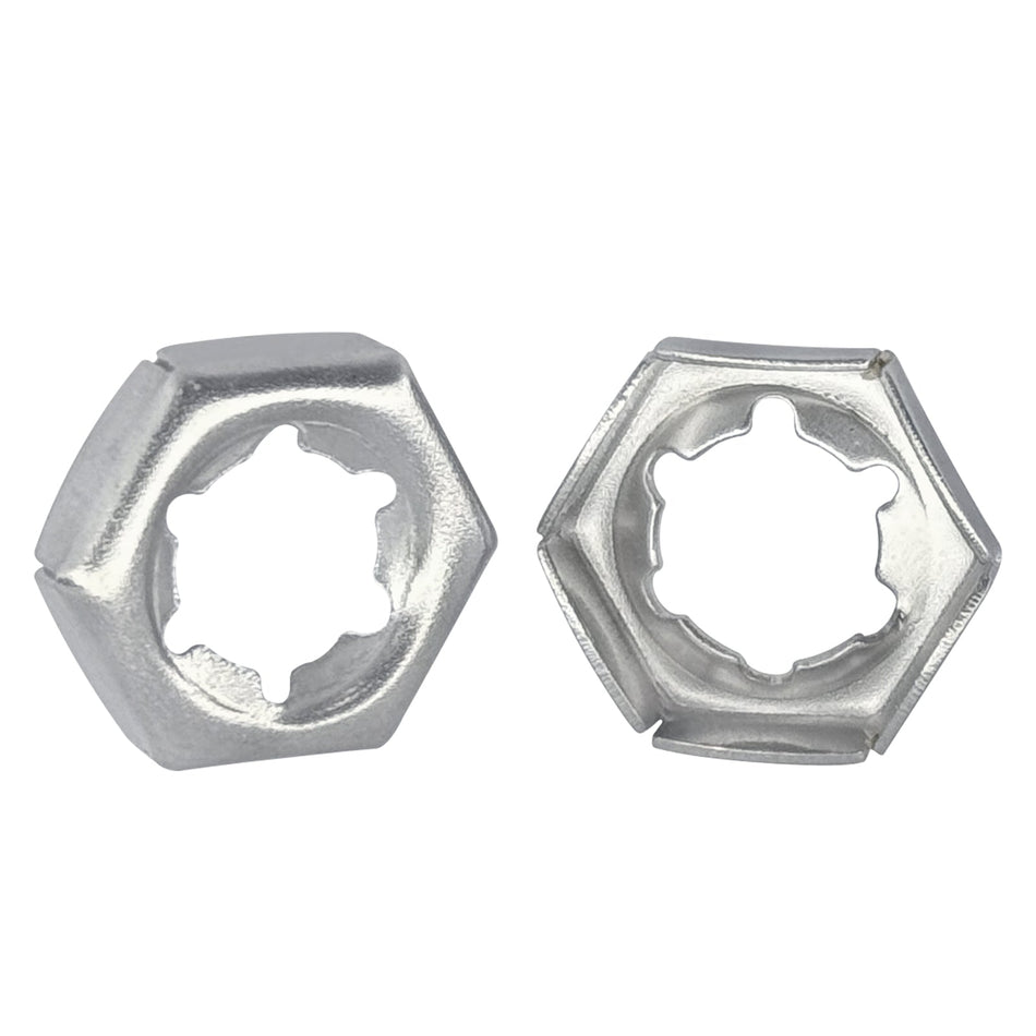 M6 Self-Locking Counter Nut 304 Stainless Steel DIN7967 (5000pcs/Pkg)