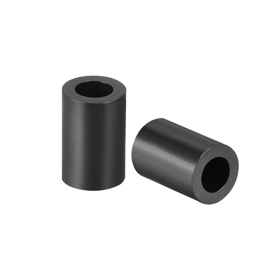 Black Nylon Unthreaded Spacer 13 mm OD, 8 mm Long, for M5 Screw Size,40pcs/Pack