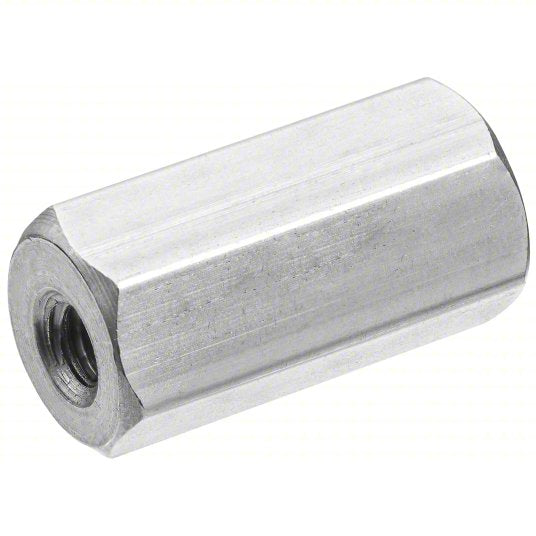 Zinc-Plated Brass Female Threaded Hex Standoff 6mm Hex, 13mm Long, M3 x 0.5mm Thread ,60pcs/Pack