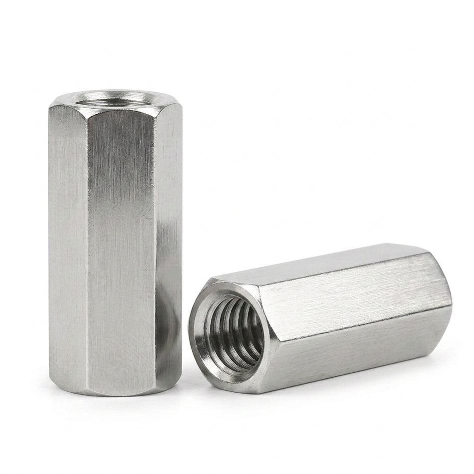 5/16 Hex Size #8-32 x 5-3/4 Inch Length Female-Female Hex Standoff 304 Stainless Steel  20pcs/pack