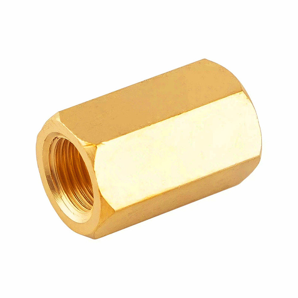1/4  OD x 7/16  L x 8-32 Thread Brass Female/Female Hex Standoff Nickel Plated (400pcs/pack)