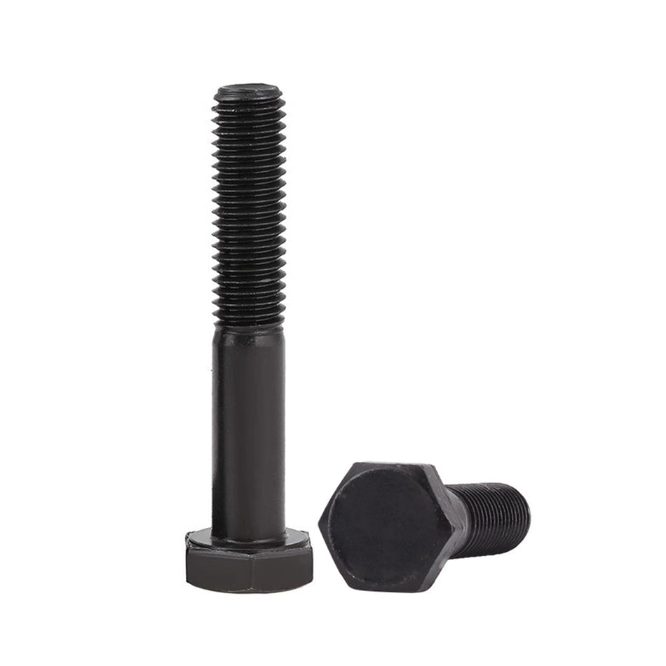 1-8 x 9 Partially Threaded Hex Cap Screws Alloy Steel Grade 5 Plain(10pcs/pack)