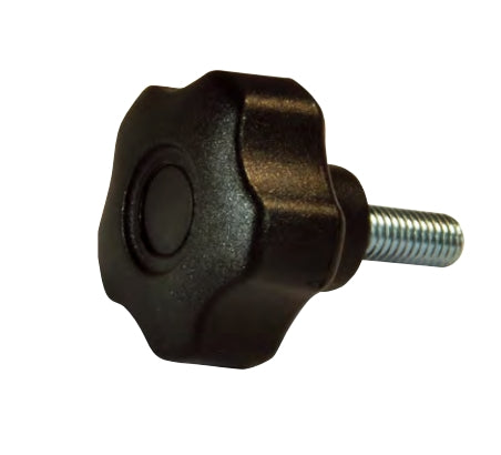 Polypropylene Handwheel M6-1.0 X 15mm Long ,Stainless steel thread, 50pcs/Pack