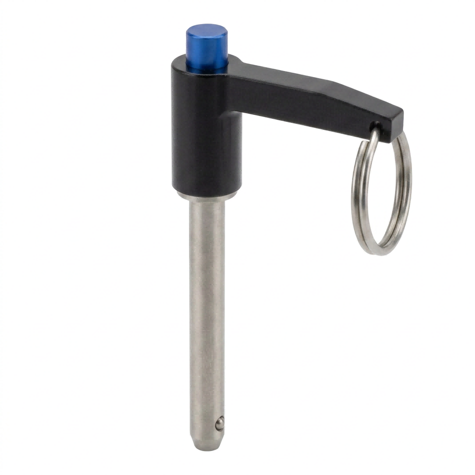 M12 Diameter, 70 mm Length, 303 Stainless Steel L-Handle Locking Quick-Release Pins,5pcs/pack