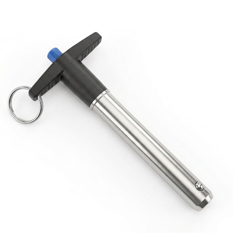 M25 Diameter, 100 mm Length, 303 Stainless Steel T-Handle Locking Quick-Release Pins,5pcs/pack