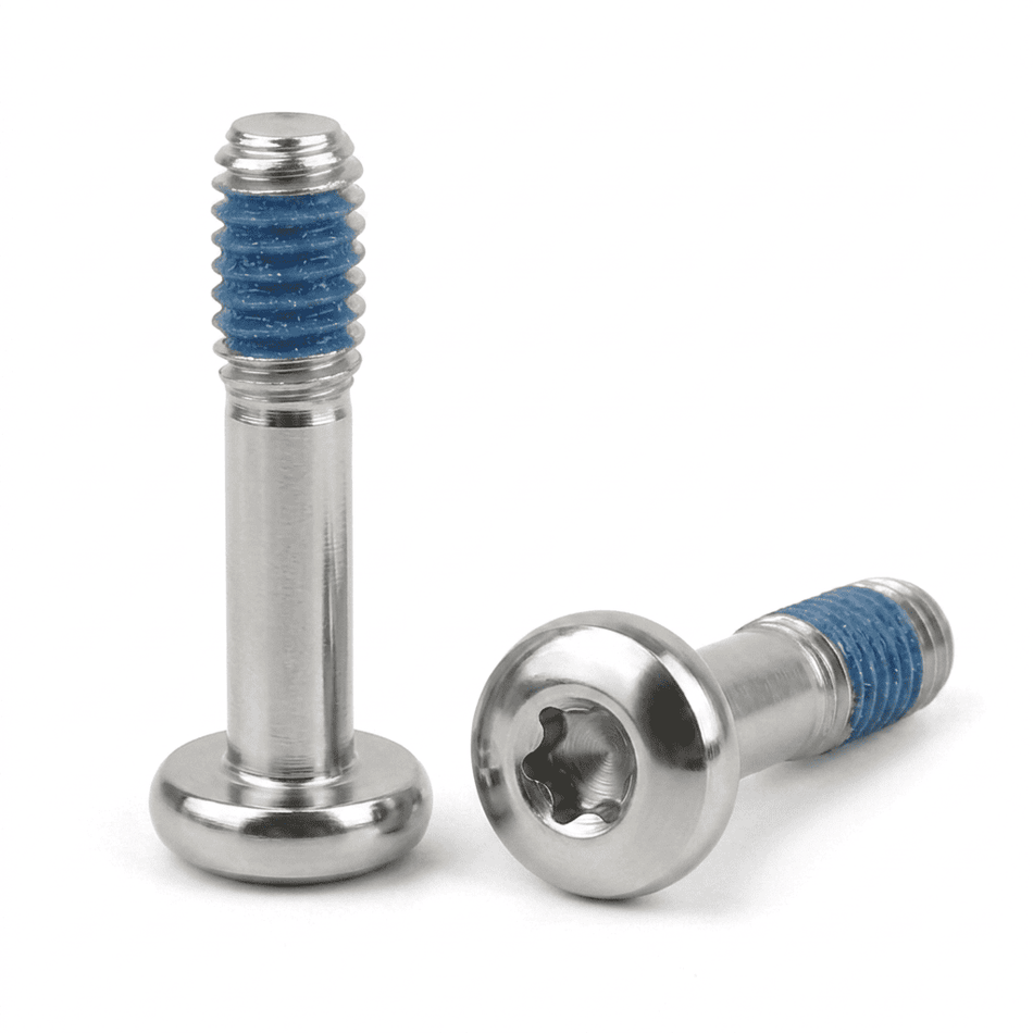 M3-0.50 x 35 mm Torx Pan Head Captive Screws 316 Stainless Steel Nylon Patch 360 - 50pcs/pack