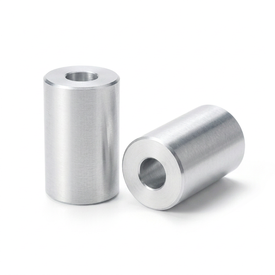 1/8 OD, 3/32 Length, For #0 Screw Size Aluminum Unthreaded Round Spacers 250pcs/pack