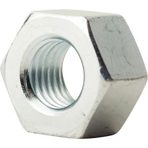 Fine-Thread Class 10 Hex Nut Zinc Yellow-Chromate Plated, M18 x 1.5 mm Thread,60pcs/Pack