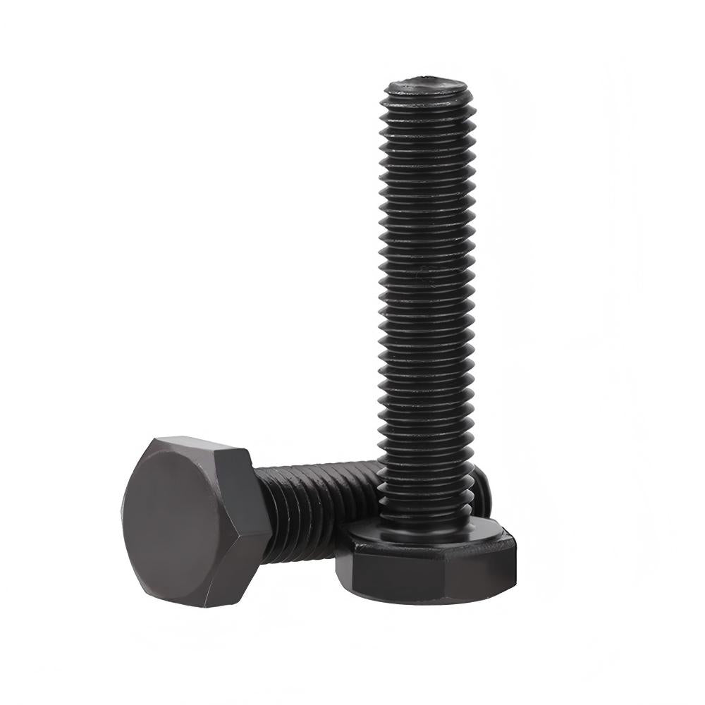 1/2"-13 x 1-1/4" Hex Cap Screw Fully Threaded Coarse Grade 8 Alloy Steel, 375 pcs/Pack