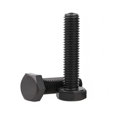 1/2"-13 x 1-1/4" Hex Cap Screw Fully Threaded Coarse Grade 8 Alloy Steel, 375 pcs/Pack