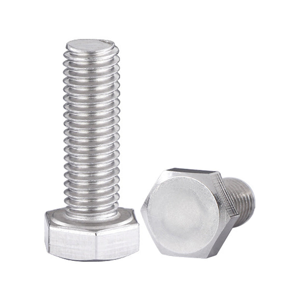 5/16"-18 x 1-1/8" Hex Cap Screw Fully Threaded Coarse 18-8 Stainless Steel, 800 pcs/Pack