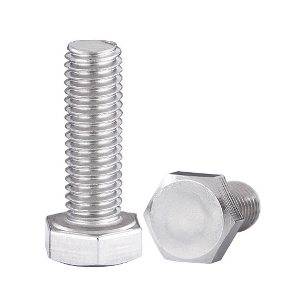 1/2"-13 x 1-3/4" Hex Cap Screw Fully Threaded Coarse 18-8 Stainless Steel, 200 pcs/Pack