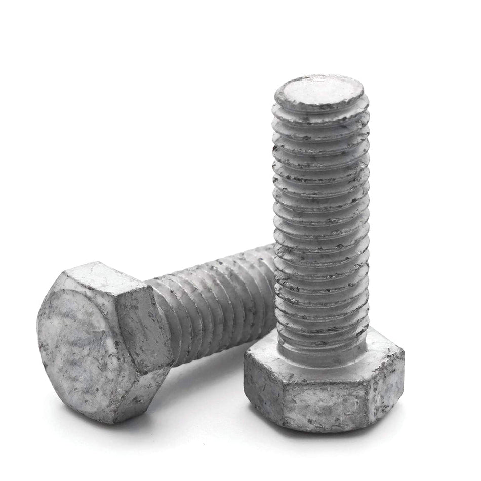 3/4"-10 x 20" Hex Cap Screw Coarse A307 Grade A Steel Hot Dip Galvanized, 20 pcs/Pack