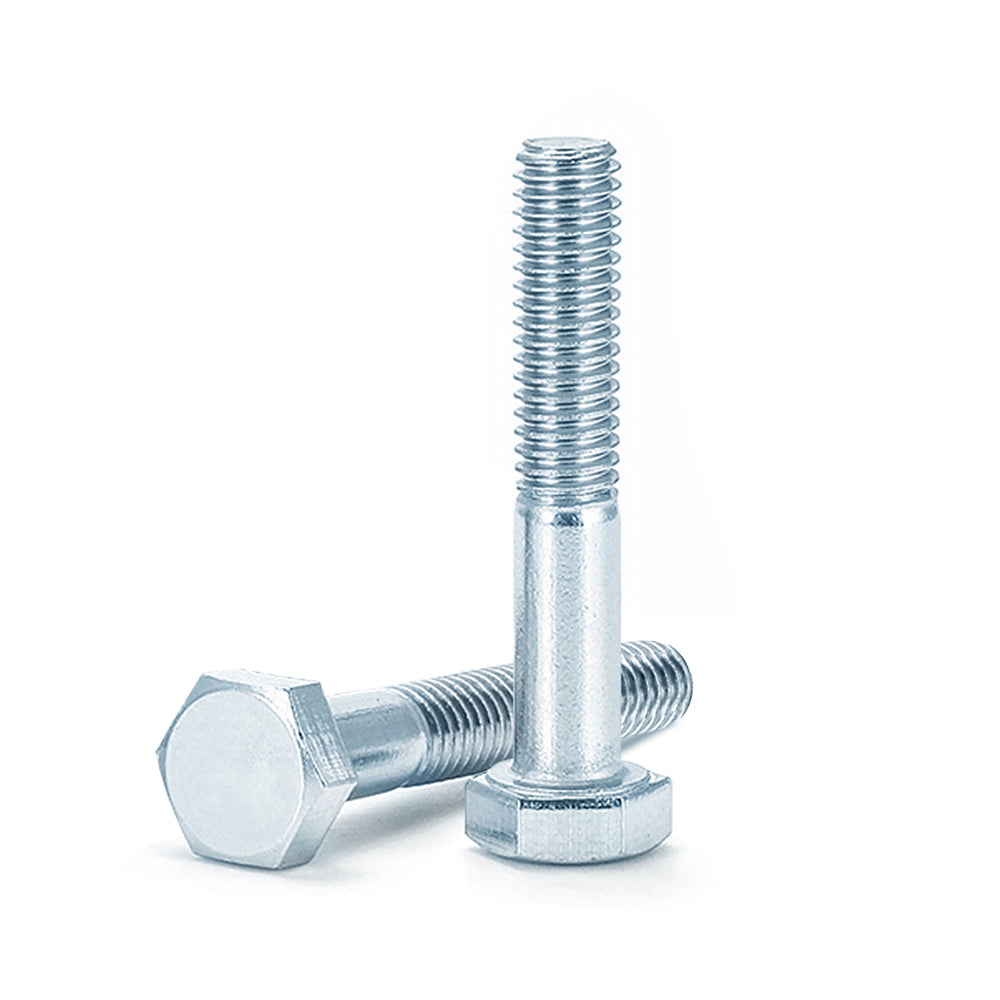 5/16"-18 x 1-1/2" Hex Cap Screw Partially Threaded Coarse A307 Grade A Steel Zinc Cr+3, 1125 pcs/Pack