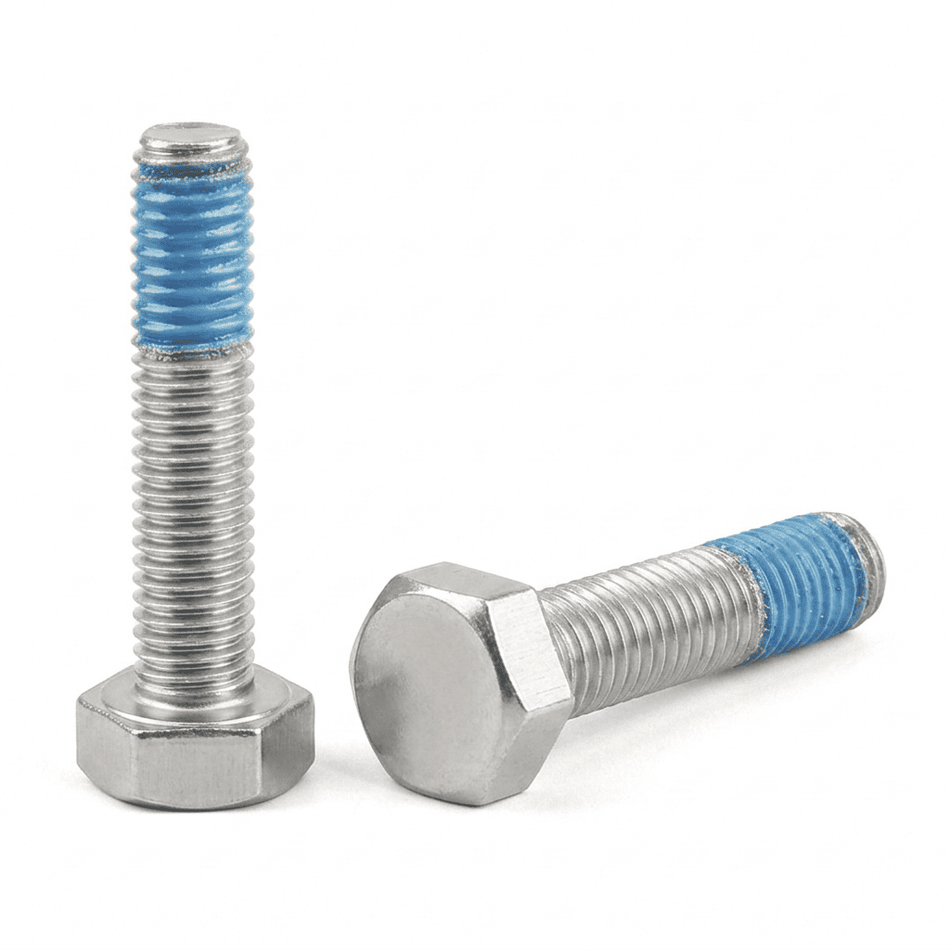 5/16-18 x 1-3/4 Head Cap Screws 304 Stainless Steel 180 Nylon Patch - 400pcs/pack