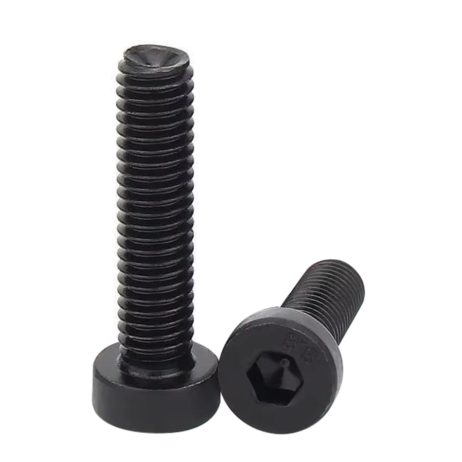 3/8"-16 x 1-3/4" Low Head Socket Head Cap Screw Alloy Steel Thermal Black Oxide, 400 pcs/Pack