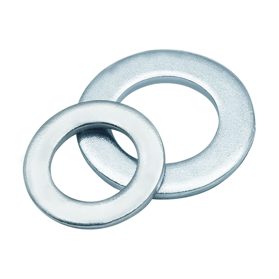 M12 Plain Washers for Steel Structures Steel Q235 100HV Blue-white Zinc Plated (Trivalent) 24H Salt Spray DIN 126, 6100/Pack