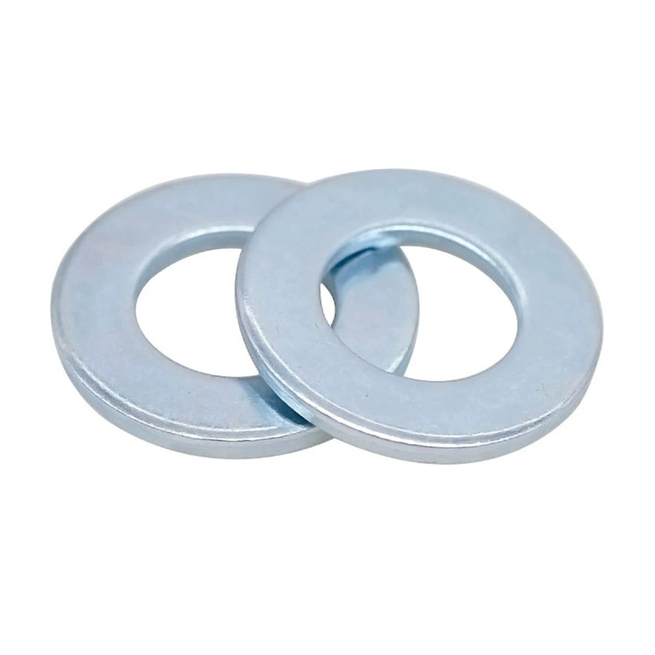 M30 Plain Washers (Form A) Steel Q235 140HV Blue-white Zinc Plated (Trivalent) 48H Salt Spray DIN 125 A, 550/Pack