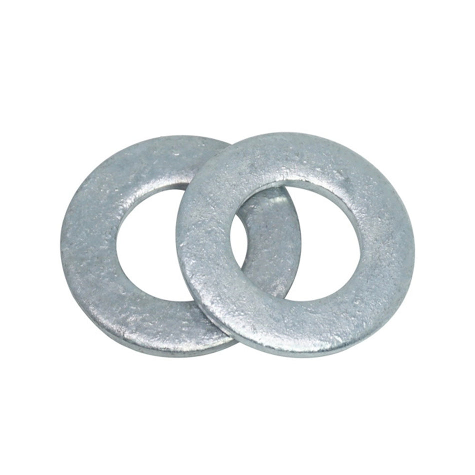 M8 Plain Washers (Form A) Steel Q235 200HV Hot Dip Galvanized (HDG) DIN 125 A, 9600/Pack