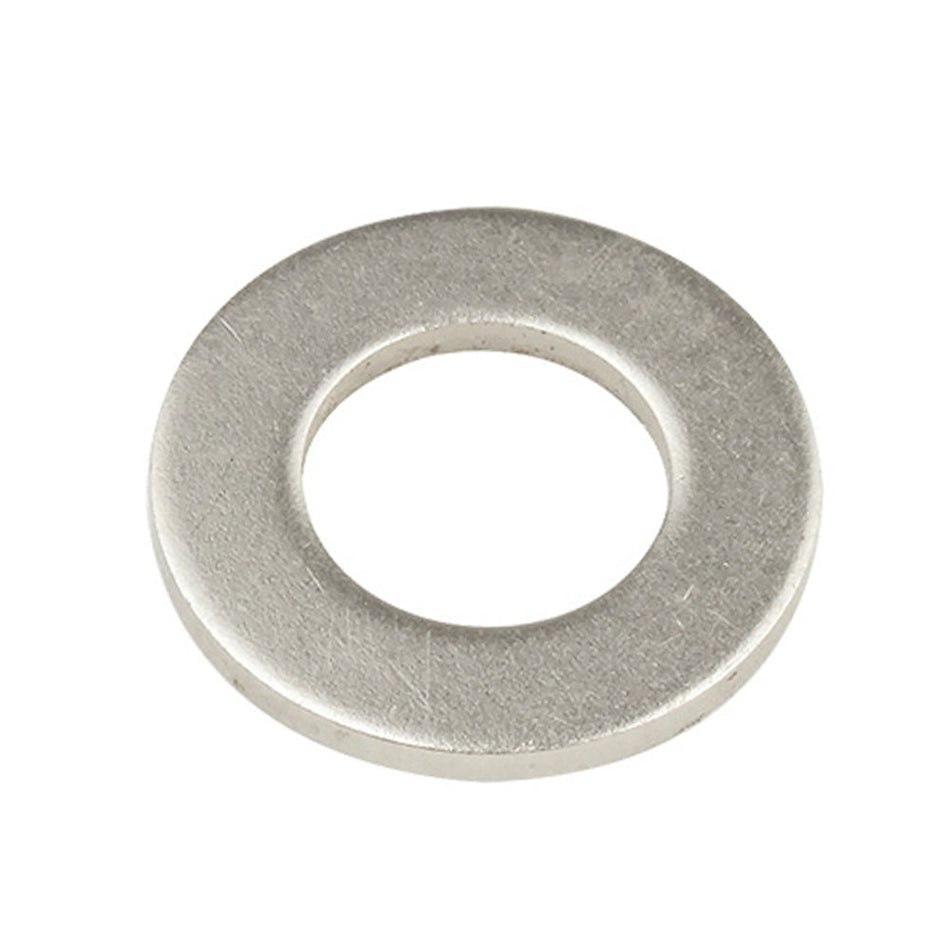 M10 Plain Washers, Large Series Steel Q235 100HV Nickel Plated ISO 7093-2, 4700/Pack