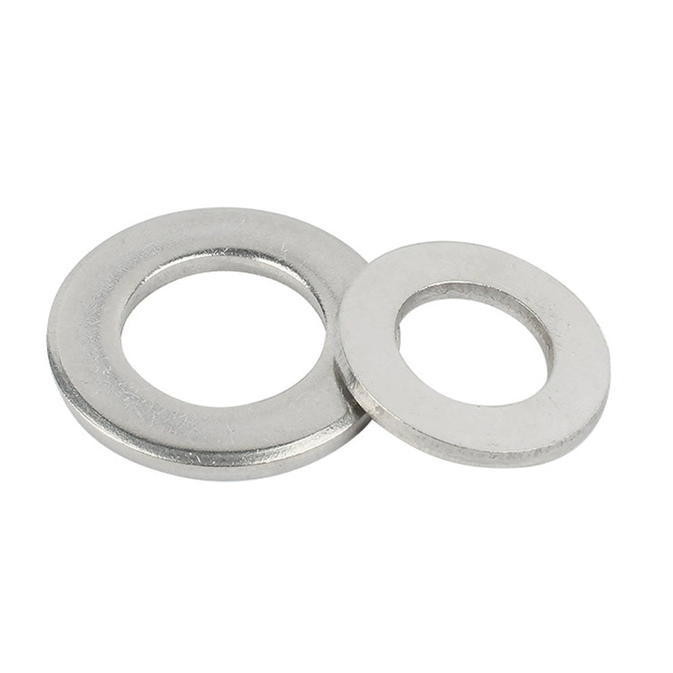 M36 Plain Washers, Normal Series, Chamfered, Grade A Steel Q235 200HV Plain ISO 7090, 250/Pack