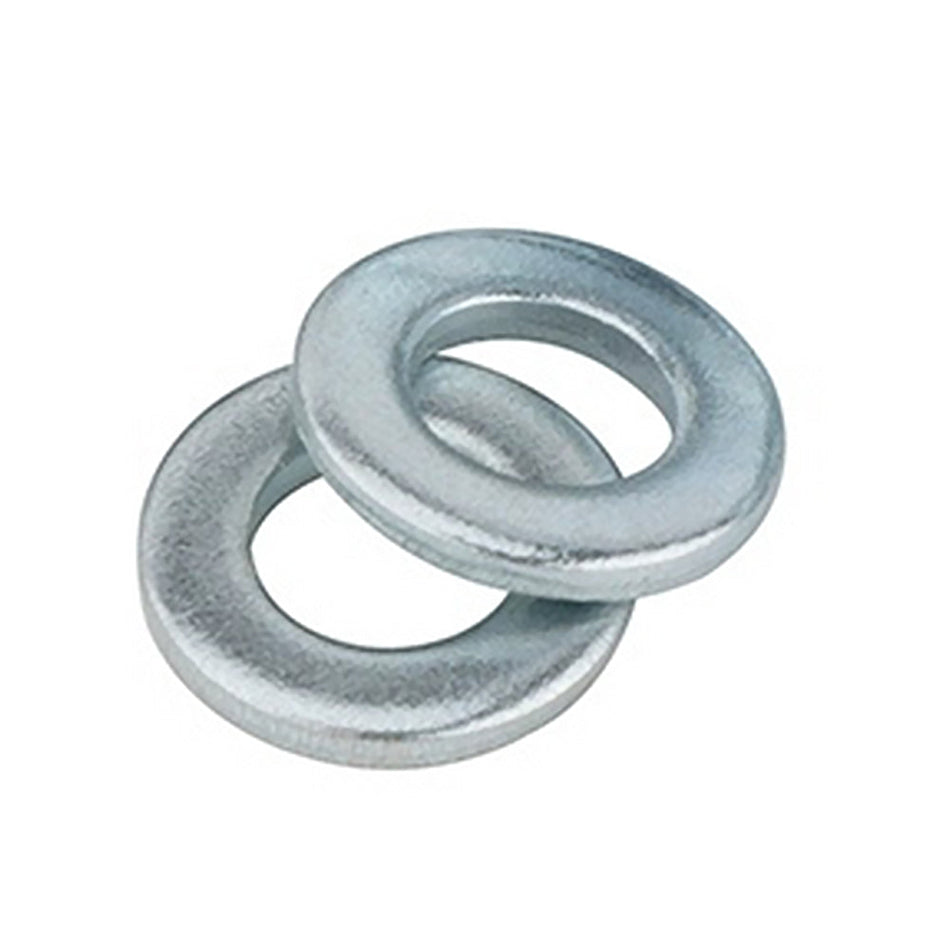 M5 Plain Washers, Normal Series, Grade A Steel SPCC 100HV Blue-white Zinc Plated (Trivalent) 24H Salt Spray ISO 7089, 23000/Pack