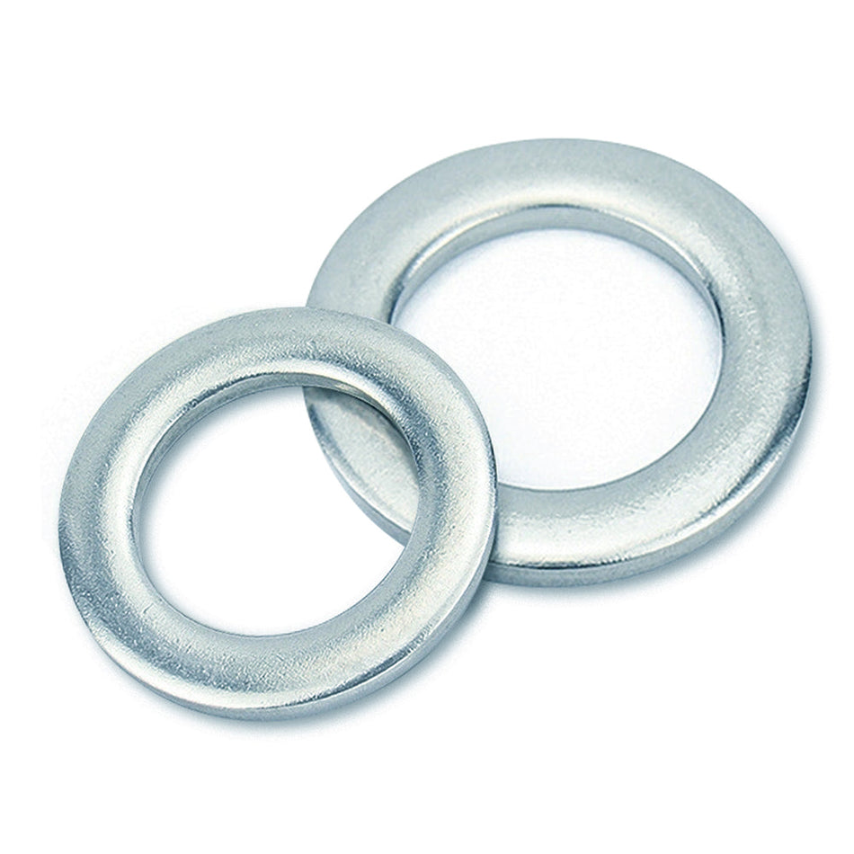 M16 Plain Washers, Small Series, Grade A Steel Q235 100HV Blue-white Zinc Plated (Trivalent) ISO 7092, 4200/Pack