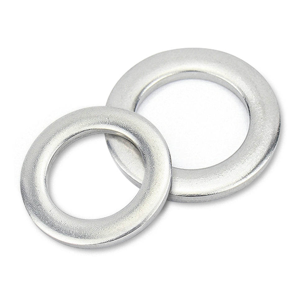 M8 Plain Washers, Small Series, Grade A Steel Q235 140HV Plain ISO 7092, 10000/Pack