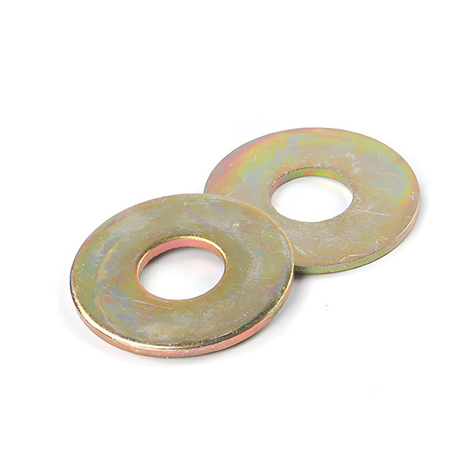 M12 Plain Washers with Large Outside Diameter Steel General 200HV Yellow Zinc Plated 24H Salt Spray DIN 9021, 1700/Pack