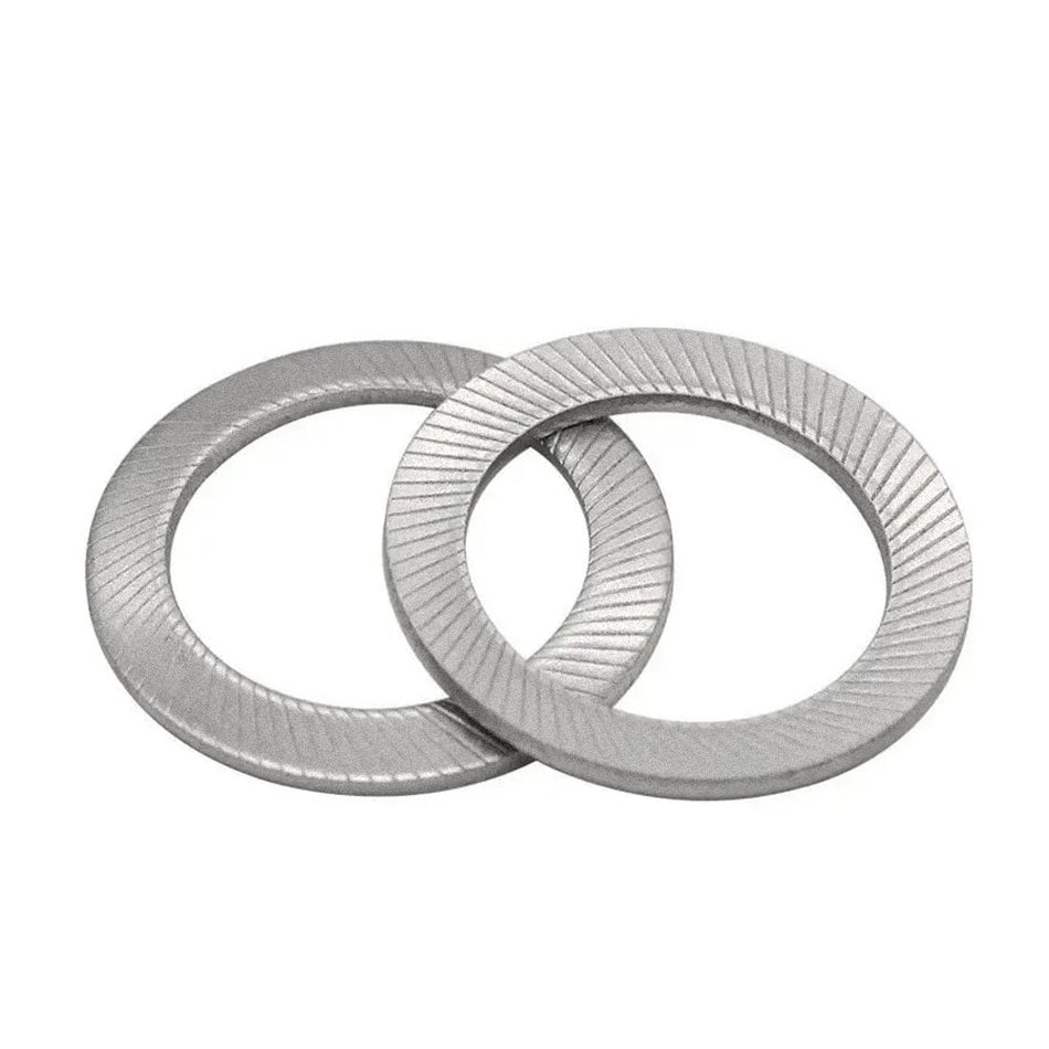 M16 Serrated Safety Washers (VS-series) Steel 65Mn Class 10.9 Dacromet 500H Salt Spray DIN 9250 VS, 1900/Pack