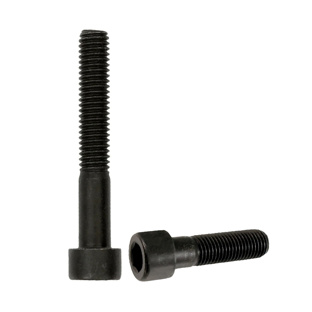 M5-0.80 x 60 mm Socket Head Cap Screw Partially Threaded Coarse Alloy Steel 12.9 Thermal Black Oxide ISO4762, 1500 pcs/Pack