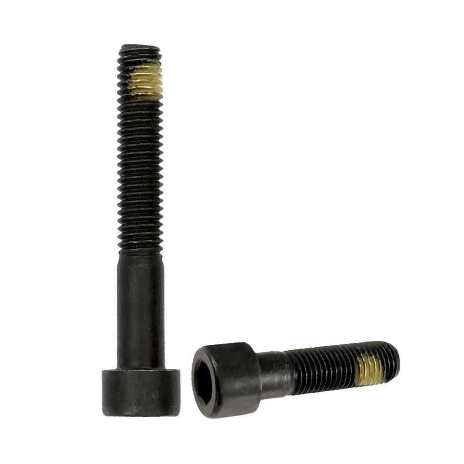 #10-32 x 1-1/2" Socket Head Cap Screw Partially Threaded Fine Alloy Steel Nylon-Patch Thermal Black Oxide, 500 pcs/Pack
