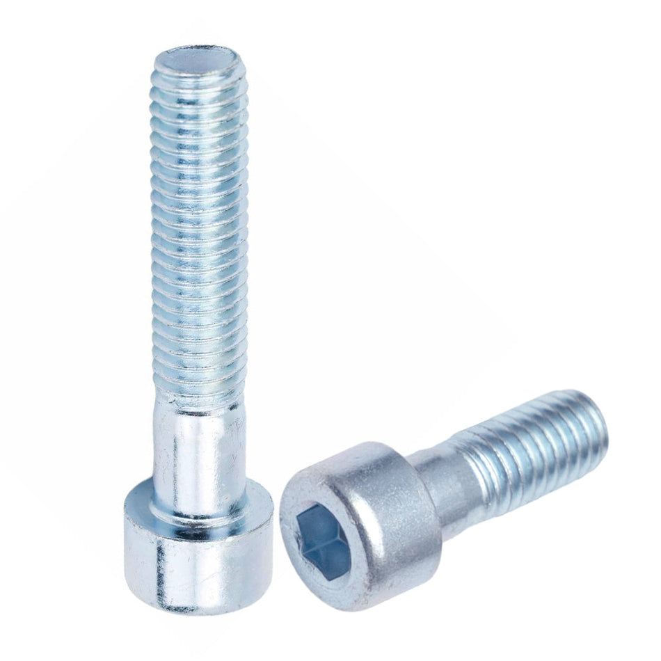 M3-0.50 x 40 mm Socket Head Cap Screw Partially Threaded Coarse Alloy Steel 12.9 Zinc Cr+3 ISO4762, 2500 pcs/Pack