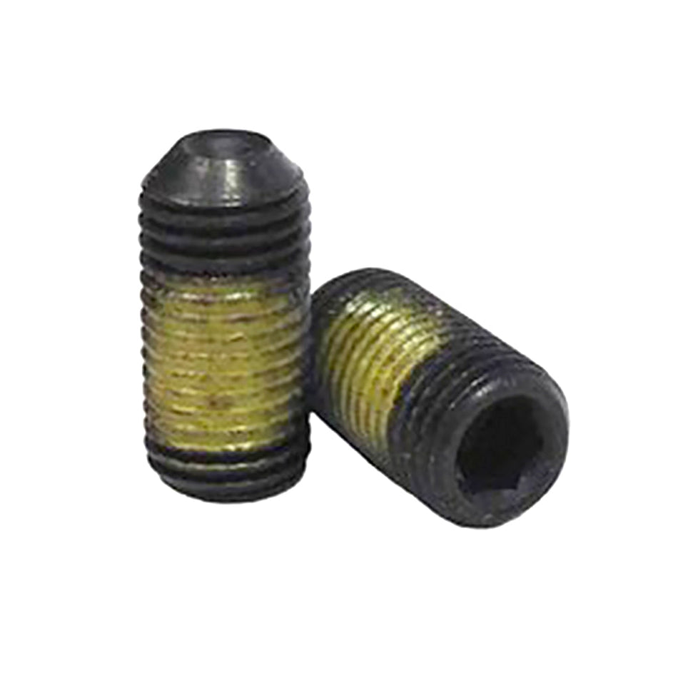 3/8"-16 x 2" Cup Point Socket Set Screw Coarse Alloy Steel Nylon-Patch Thermal Black Oxide, 300 pcs/Pack