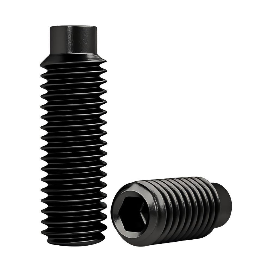 M10-1.50 x 25 mm Dog Point Socket Set Screw Coarse Alloy Steel 45H ISO4028, 2000 pcs/Pack