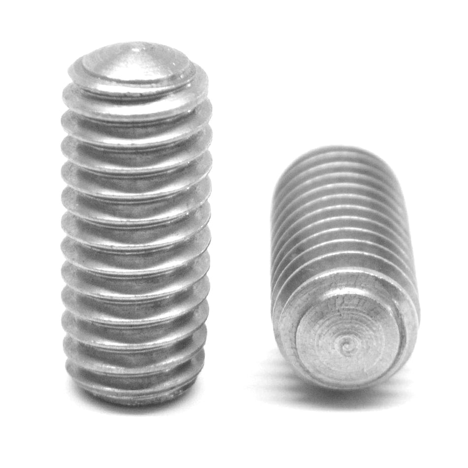 #2-56 x 3/16" Oval Point Socket Set Screw Stainless Steel 18-8, 1000 pcs/Pack