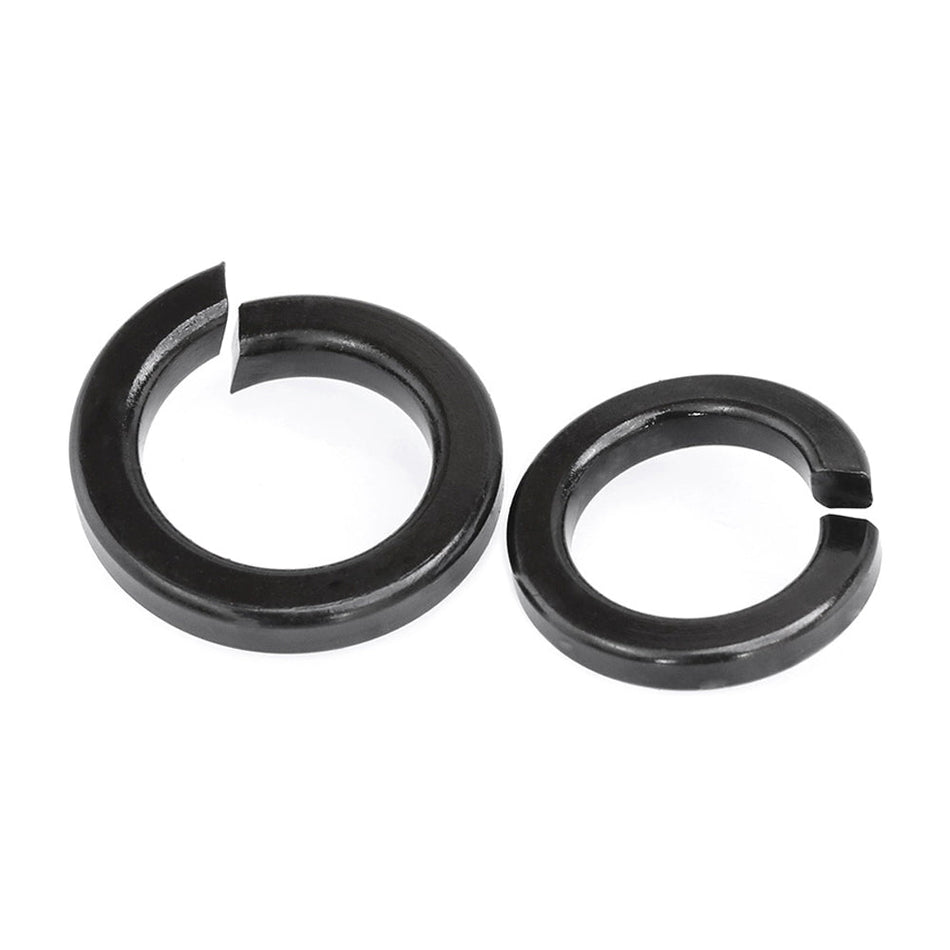 M20 Spring Lock Washers (Form B) Steel 70# Black Oxide DIN 127 B, 2500/Pack