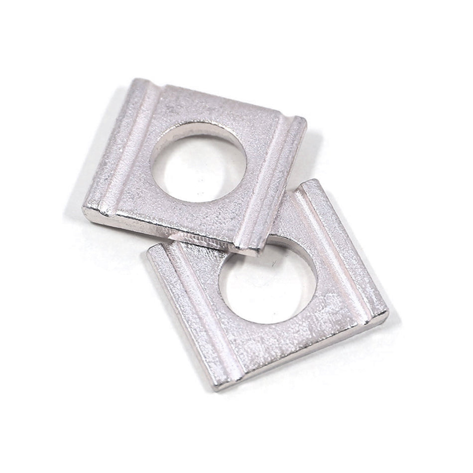 M24 Square Taper Washers for U-sections Stainless Steel 316 Passivated DIN 434, 60/Pack