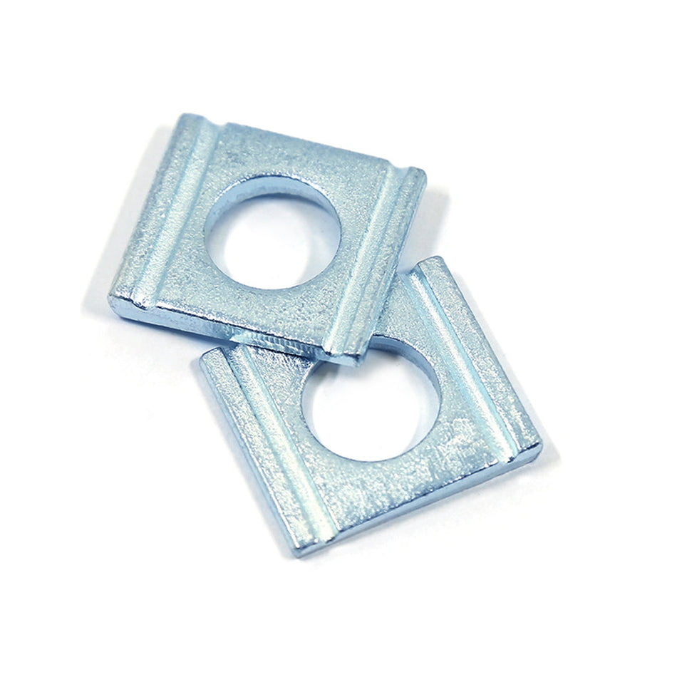 M20 Square Taper Washers for U-sections Steel Q235 100HV Blue-white Zinc Plated (Trivalent) 24H Salt Spray DIN 434, 400/Pack