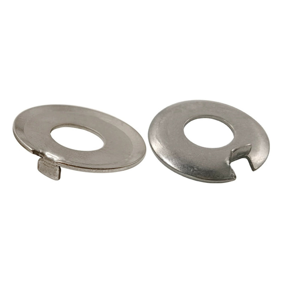 M10 Tab Washers with Long Tab Stainless Steel 316 Passivated DIN 432, 850/Pack